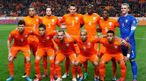 teamfoto voor Netherlands